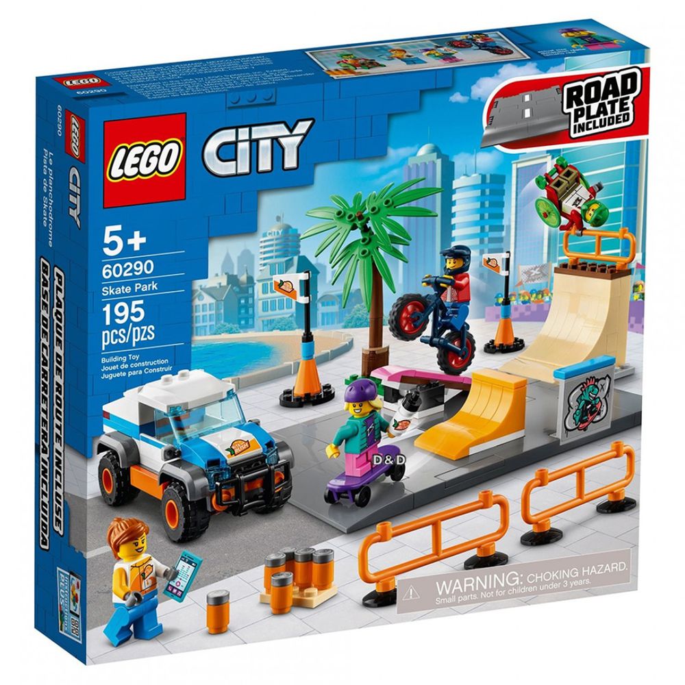 樂高 LEGO - 樂高積木 LEGO《 LT60290 》City 城市系列 - 滑板公園-195pcs
