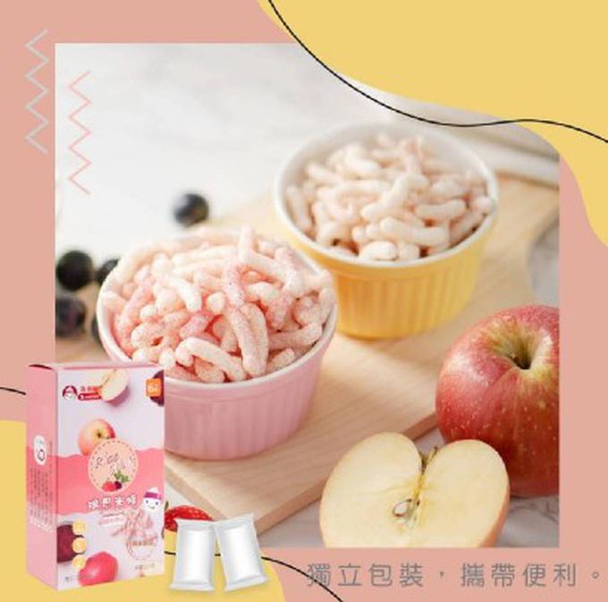 脆妮妮 nutrinini - 瑞思小米條-蘋果甜菜根(新包裝)-20g