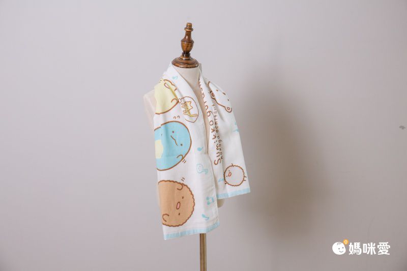 角落小夥伴 - 角落小夥伴電影版親子浴巾-黃 (61*124cm)