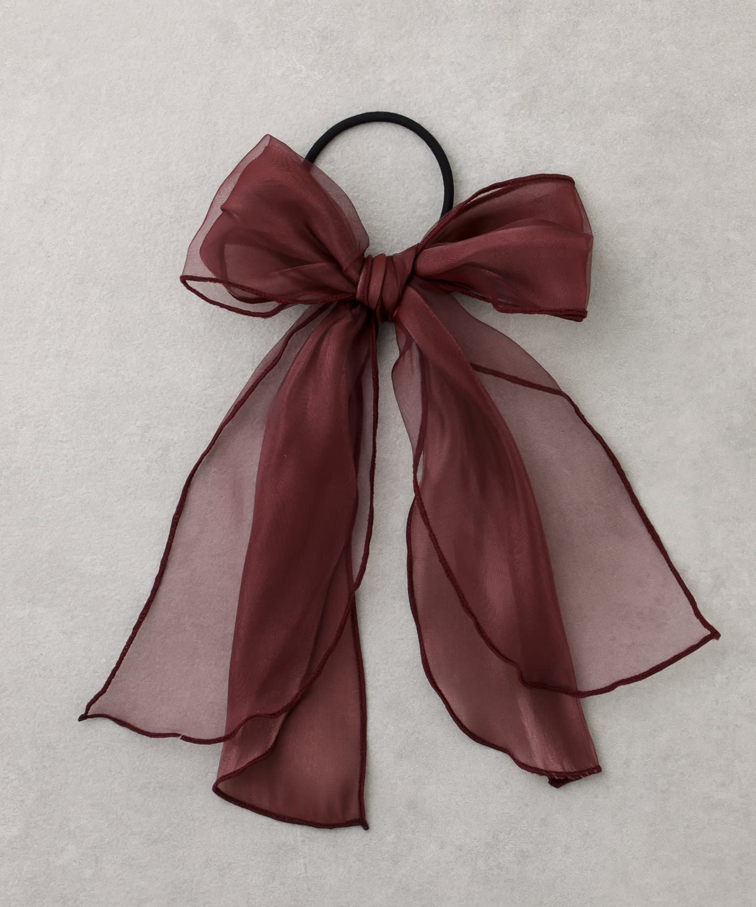 日本 Lattice - 仙女絲帶大蝴蝶結髮圈-象牙