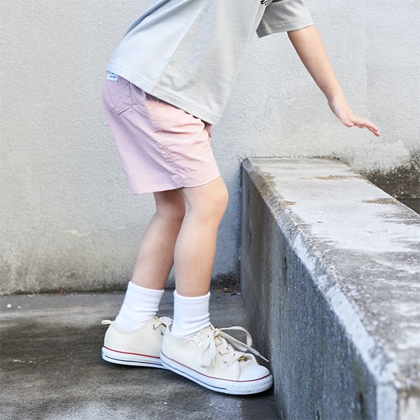 日本 b-ROOM - 玩水OK！潑水加工輕便短褲-卡其