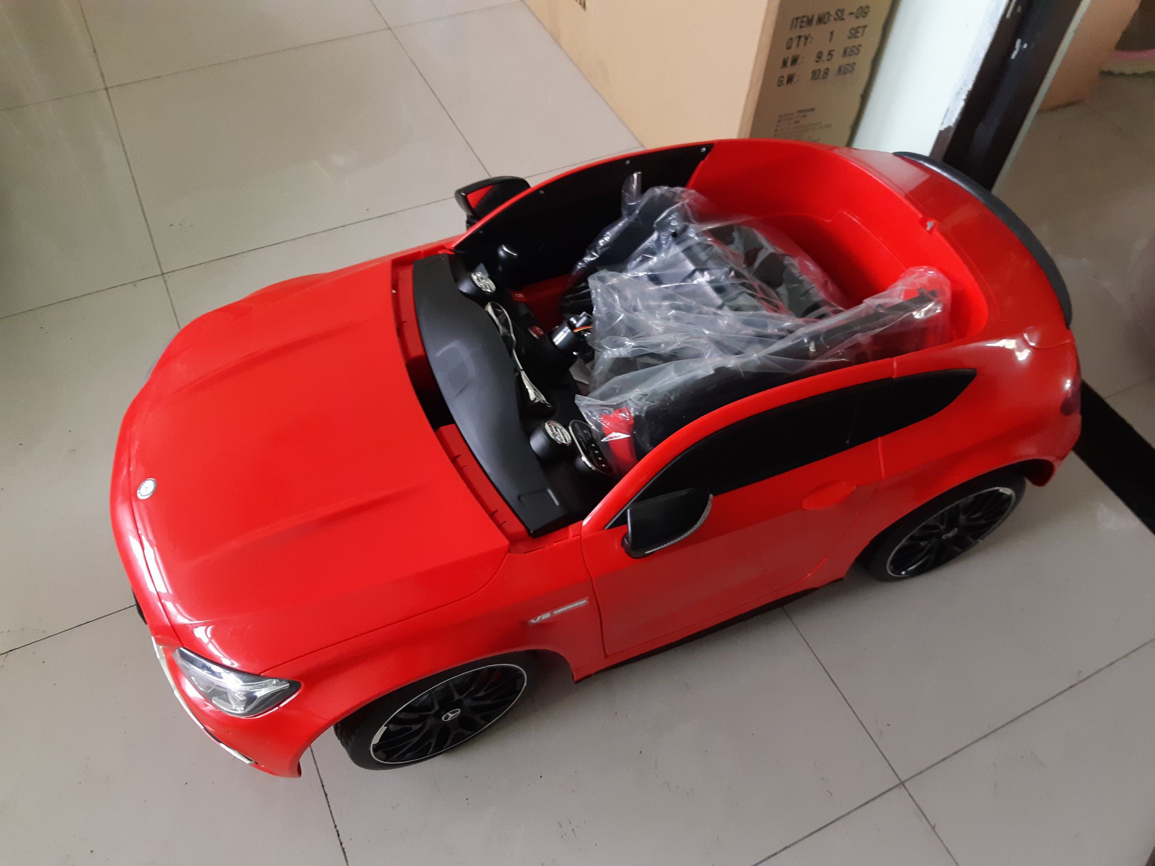 親親 Ching Ching - 福利品-賓士 C63s 兒童電動車(原廠授權)RT-1588-紅色