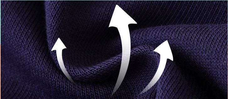 Jumping meters - 夜光圓領棉質長袖上衣/大學T-月球與長頸龍-深藍色