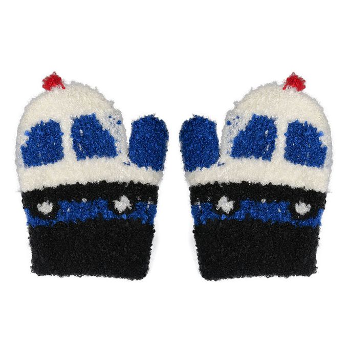 akachan honpo - 手套-警車-深藍色 (100cm)