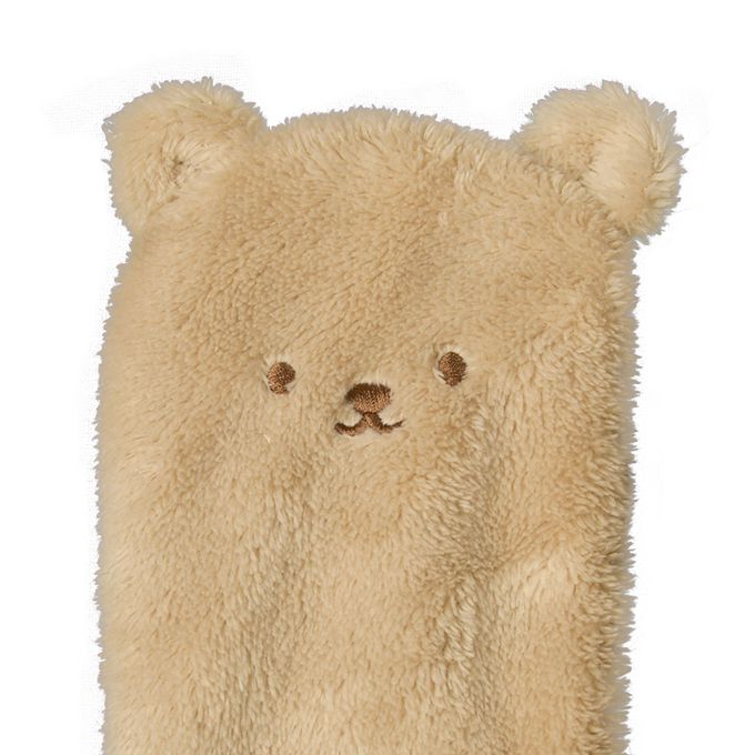 akachan honpo - 圍巾-小熊-淺卡其色