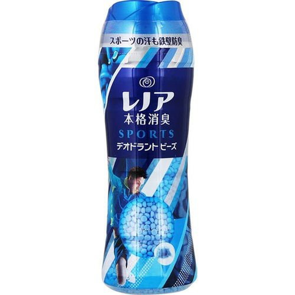 日本 P&G - 本格消臭洗衣芳香顆粒-運動除臭(藍)-520m