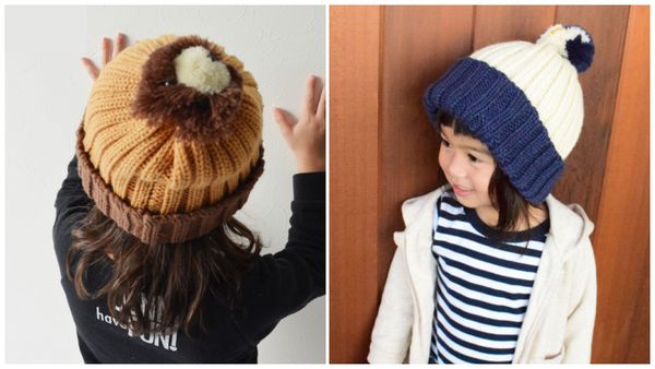 日本專櫃質感造型毛帽～日系萌娃必備！ ✿