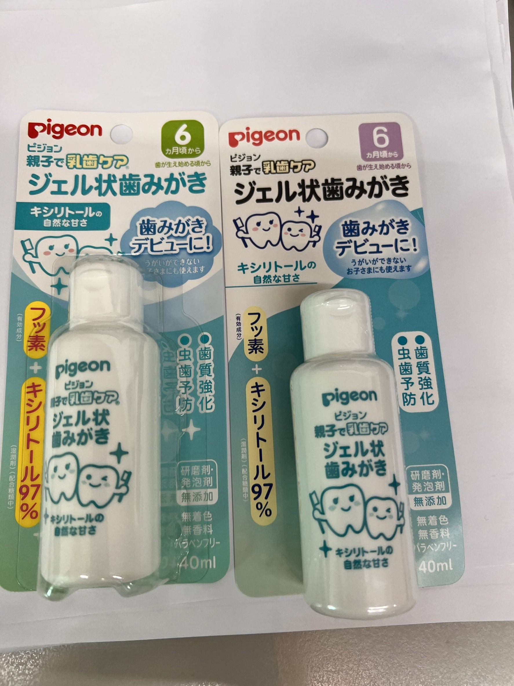 貝親 Pigeon - 嬰兒液狀防蛀牙膏 (含氟量250ppm)-40mL