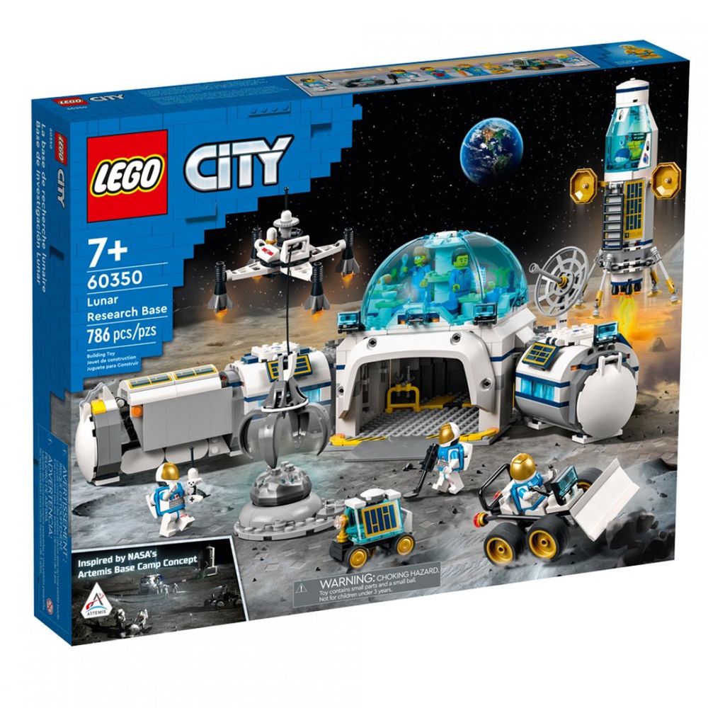 樂高 LEGO - 樂高積木 LEGO《 LT60350 》City 城市系列 - 月球研究基地-786pcs