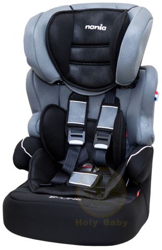 法國納尼亞 Nania - 2-12歲旗艦款成長型汽座-黑