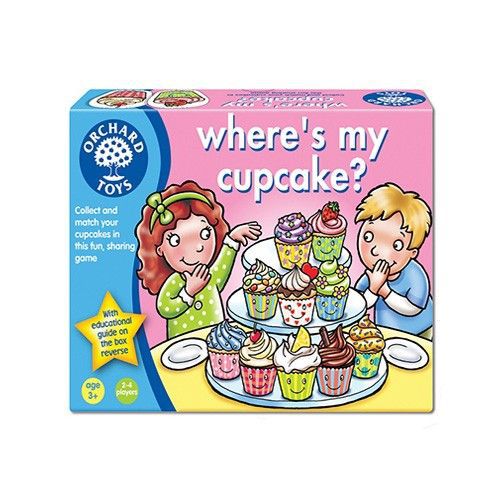 桌遊-形狀顏色-甜點分享趴 Where's My Cupcake?-3-6歲
