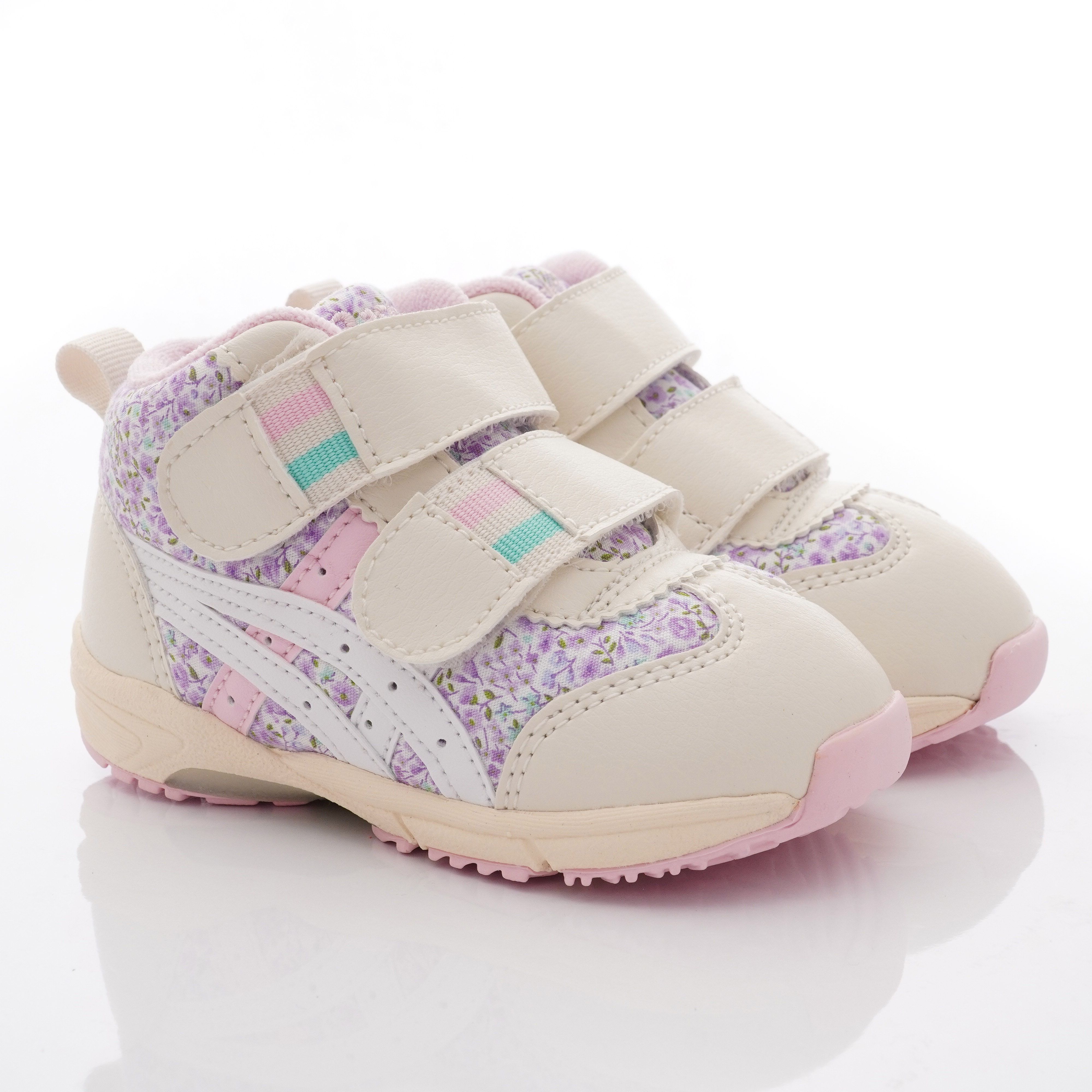 日本亞瑟士超高包覆性運動鞋款A200-501系列(小童段)-紫