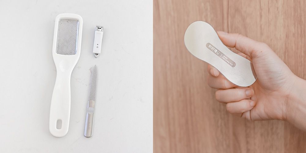 3ZeBra - 針好嚕｜Gerfect 3in1 手足保養磨砂片 兩入組-透明-28g/入