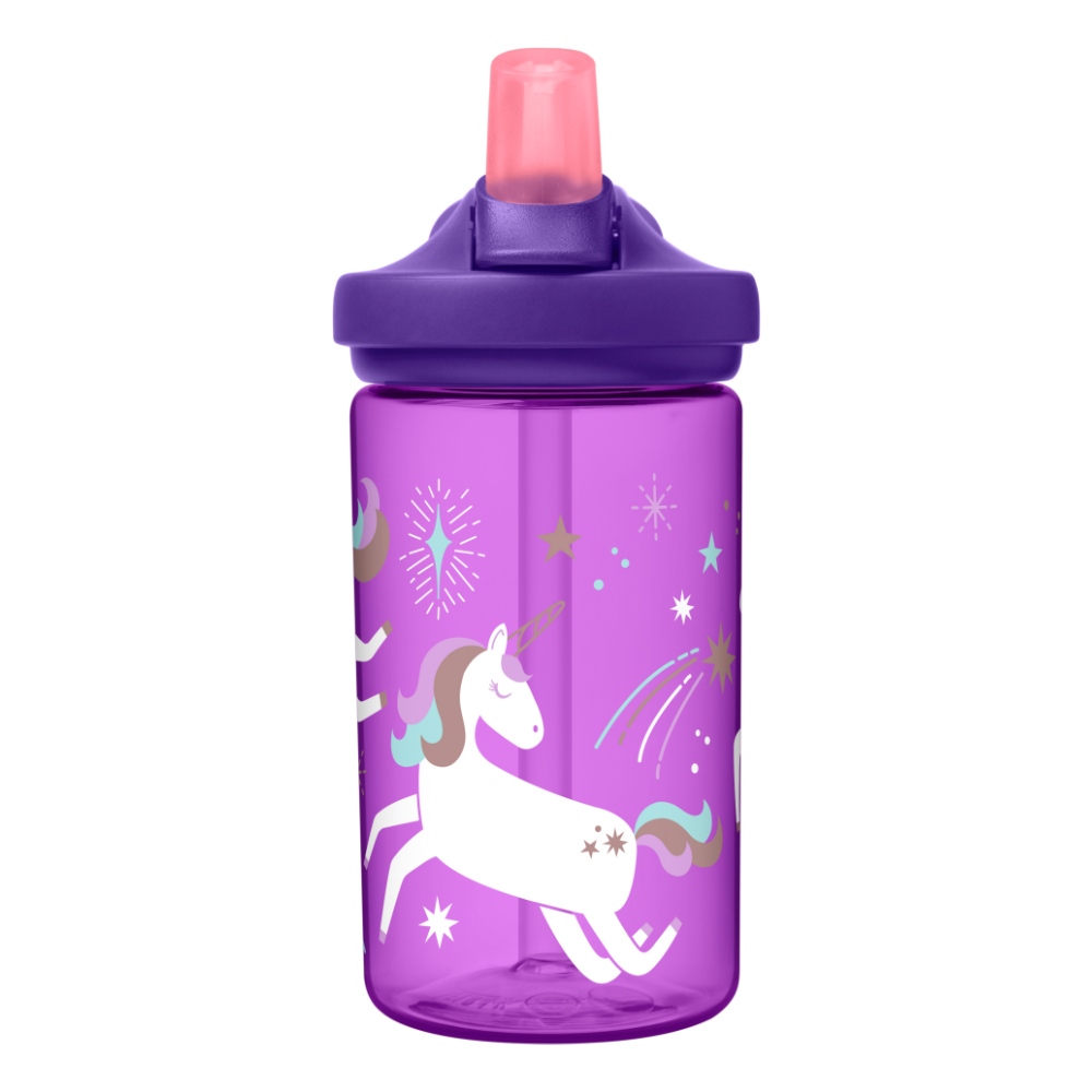 CamelBak - EDDY+ 兒童吸管運動水瓶-星空獨角獸-400ml