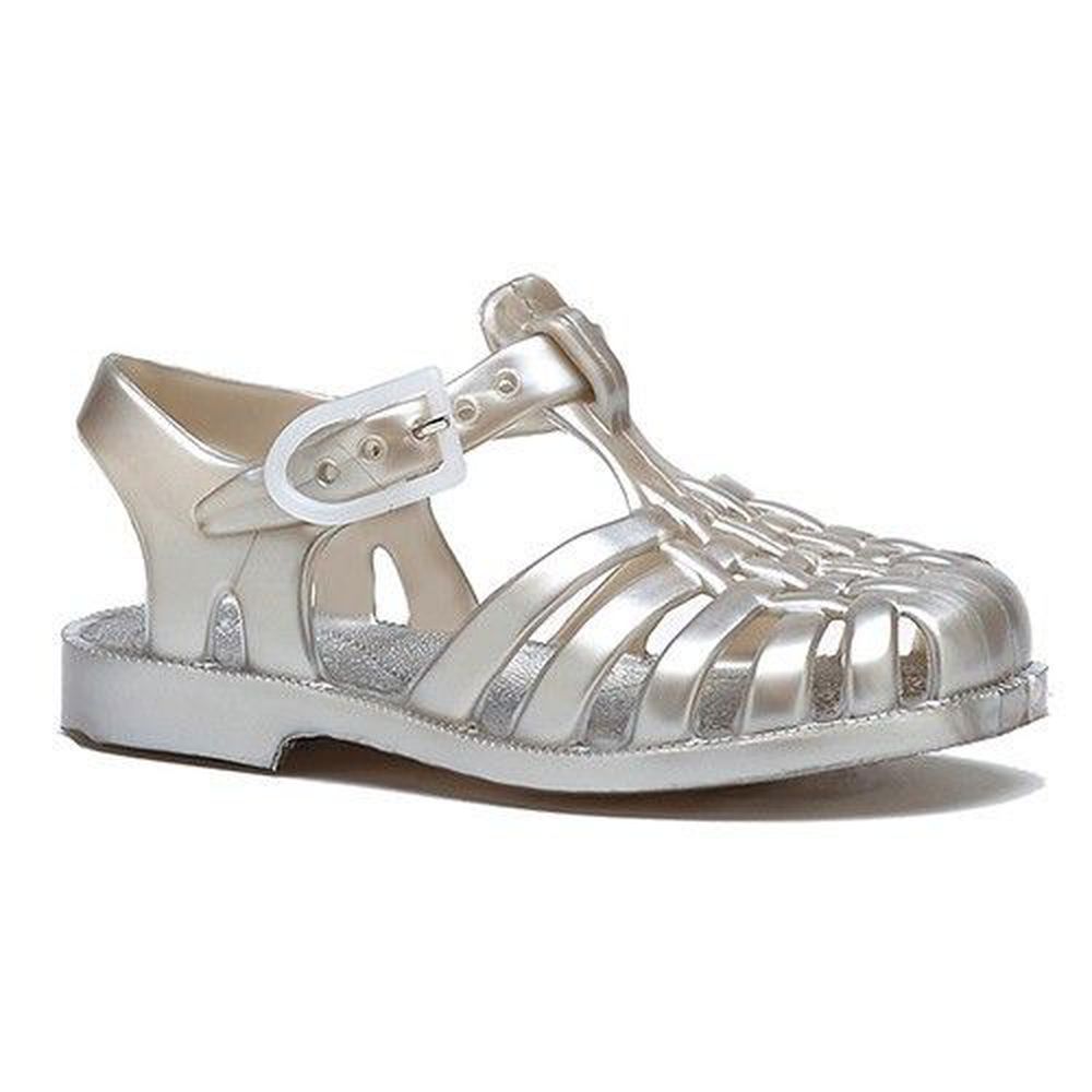 兒童1946原創經典SUN款-兒童涼鞋-珠光銀