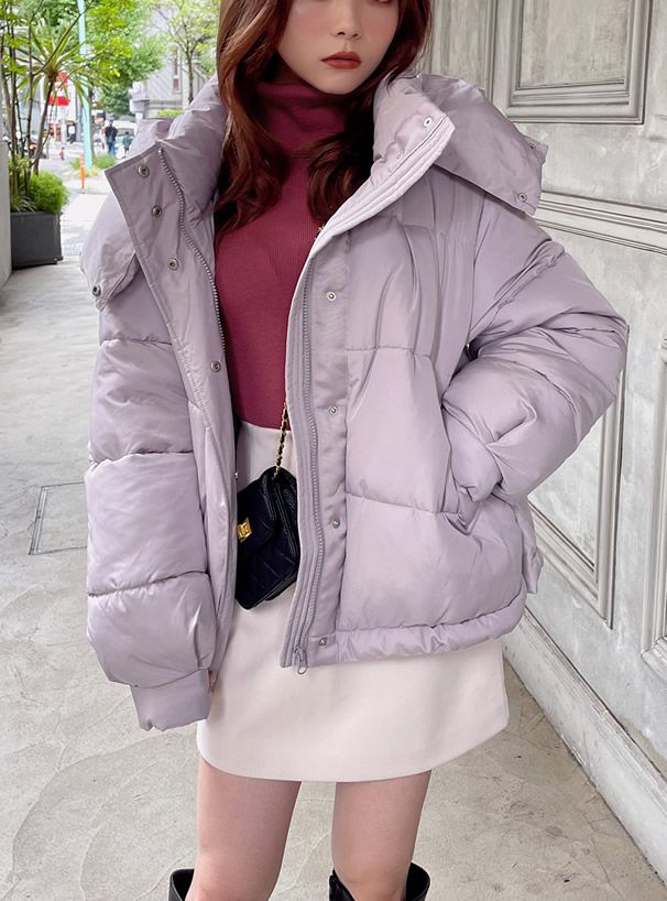 日本 GRL - 後蝴蝶結美型細針織上衣-淺灰藍