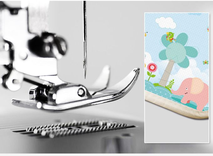 Vanibaby - XPE雙面折疊地墊/爬行地墊-動物森友 (180x100x1cm)