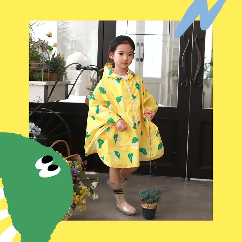 【正韓 Bebe Chouette】兒童斗篷雨衣✔️塑化劑檢驗通過