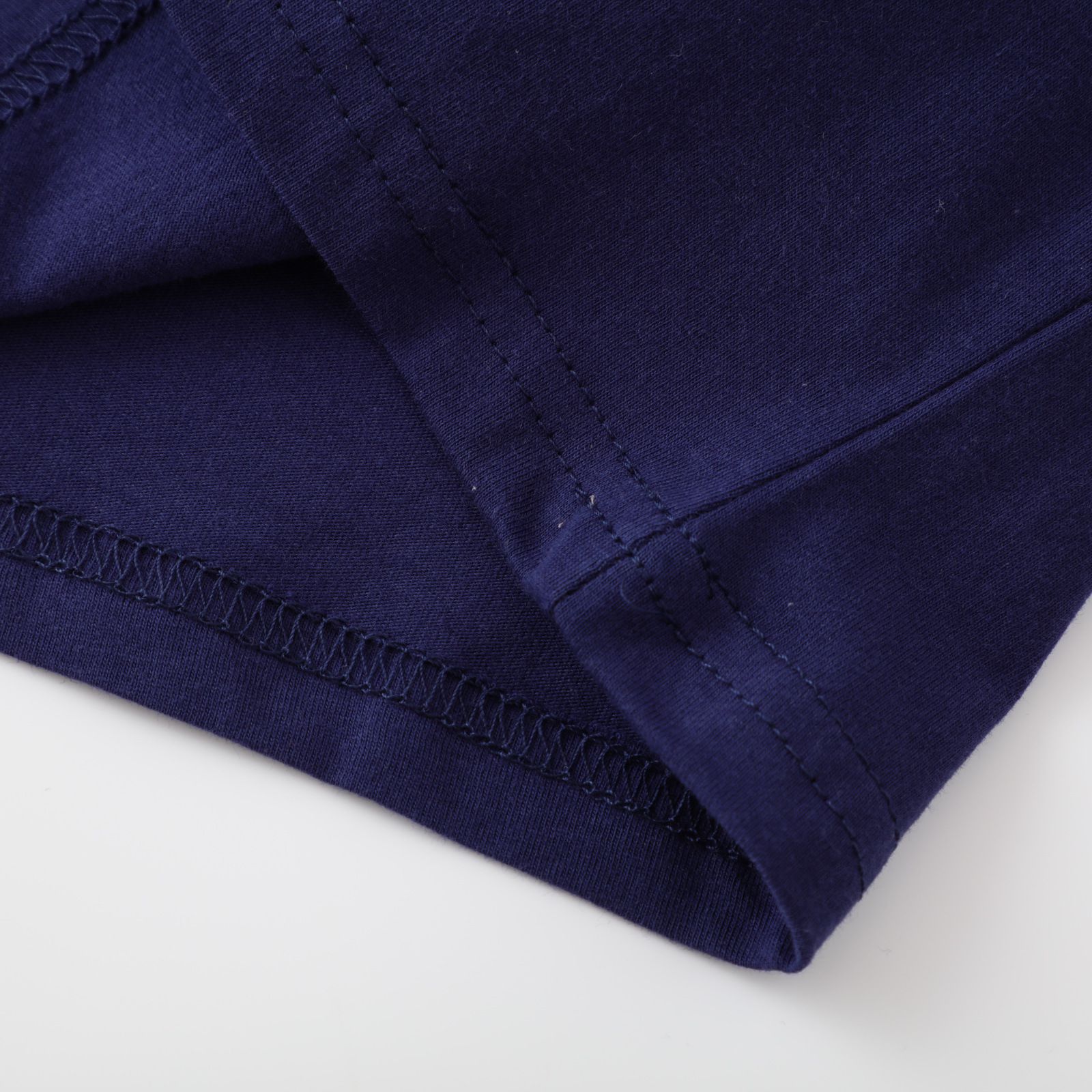 Jumping meters - 夜光圓領短袖上衣-深海魷魚-深藍色