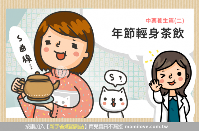 中藥養生篇(二)年節輕身茶飲