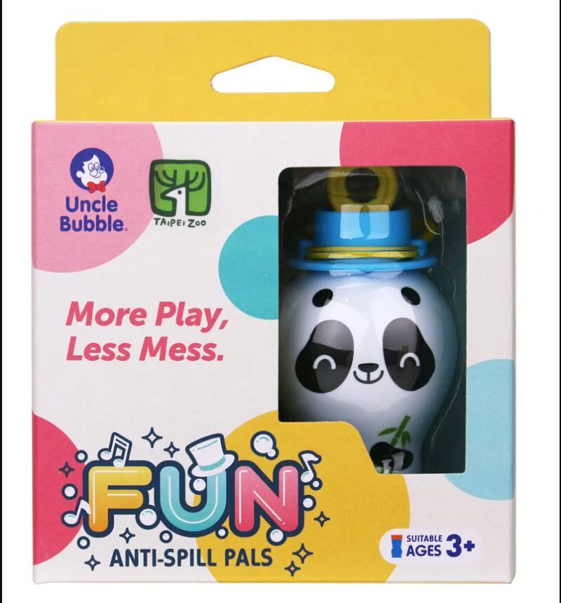安可堡 Uncle Bubble - 【人氣款】動物園系列不灑泡泡瓶(貓熊)