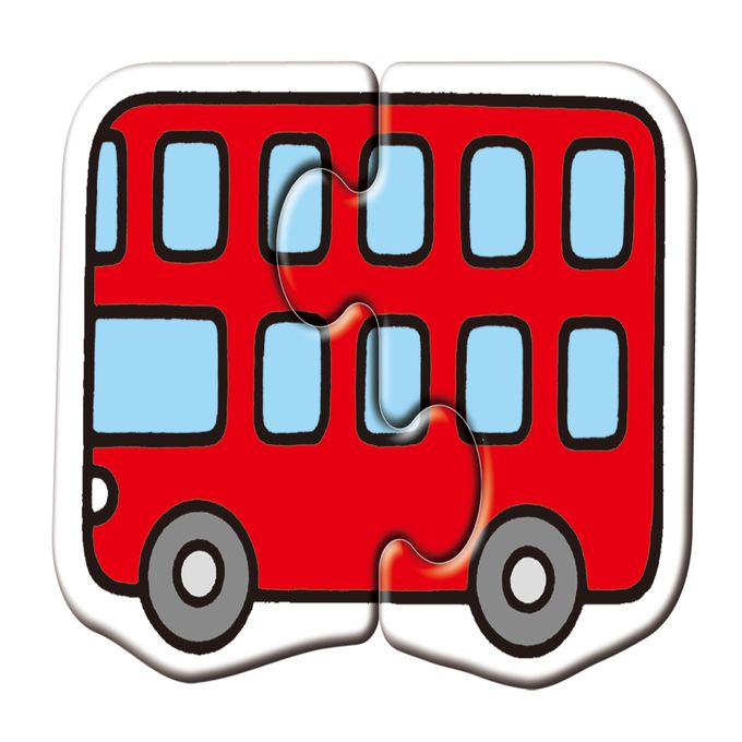 2片拼圖認知卡-交通工具(新版)