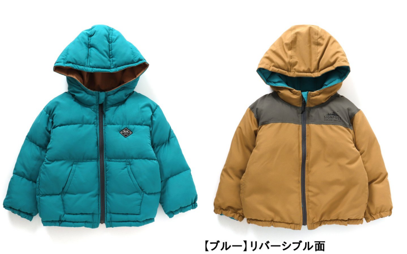 日本 BREEZE - 輕量保暖連帽防風外套-軍綠