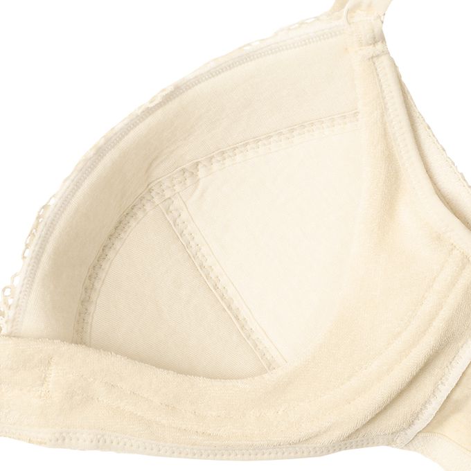 akachan honpo - 有鋼圈胸罩具哺乳功能-淺卡其色