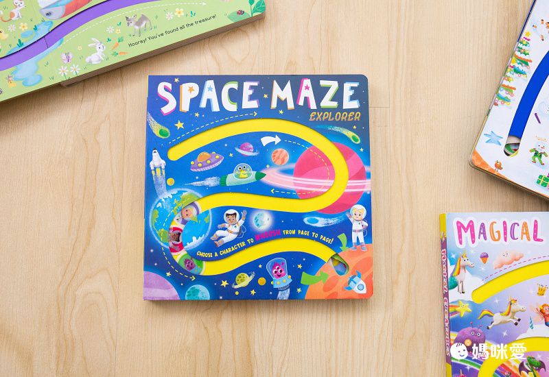 【手指迷宮】1根手指頭，帶寶貝4處遊走