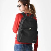 日本 Legato Largo - 防潑水 10口袋機能大容量後背包/媽媽包-內斂黑