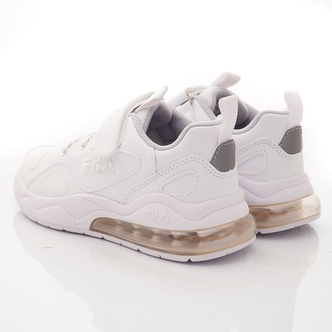 FILA - FILA氣墊純白運動鞋-3-J811X-111白(中大童段)-運動鞋-白