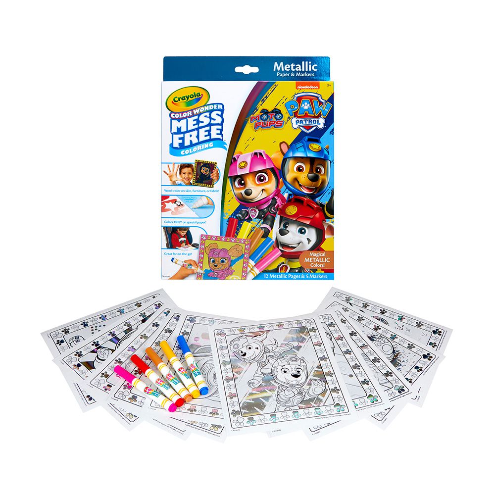Crayola繪兒樂 - 神彩著色套裝-汪汪隊立大功(閃亮版)