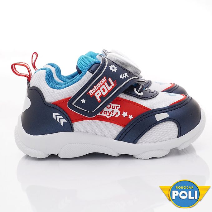 POLI電燈運動鞋-POKX34126藍(中小童)-運動鞋-藍
