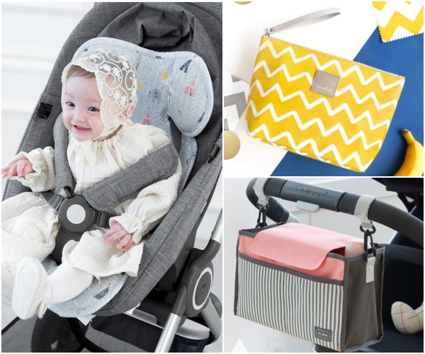 突破60萬個銷售！韓國 Bebenuvo 推車涼墊 / 推車置物袋 / 尿布袋 / 保溫保冷袋