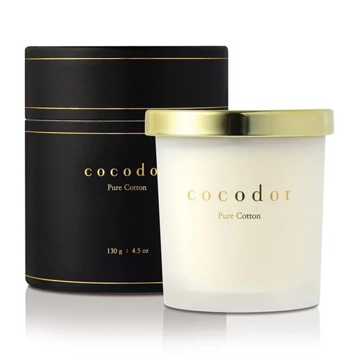 韓國 cocodor - 大豆蠟燭130g-純棉花香
