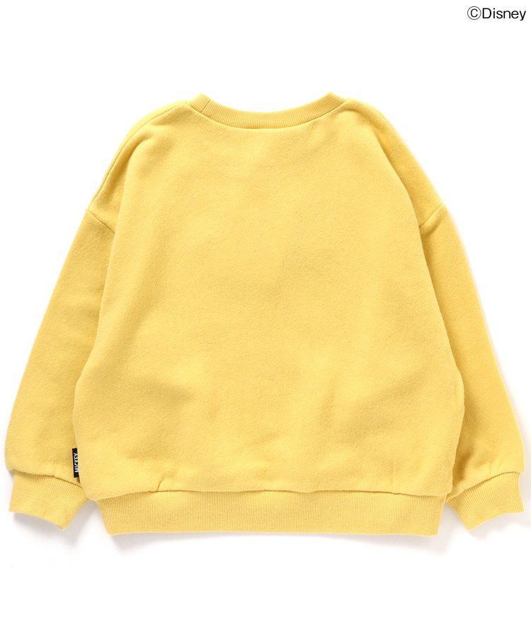 日本 BREEZE - 聯名款 迪士尼印花長袖上衣-米奇復古-黃
