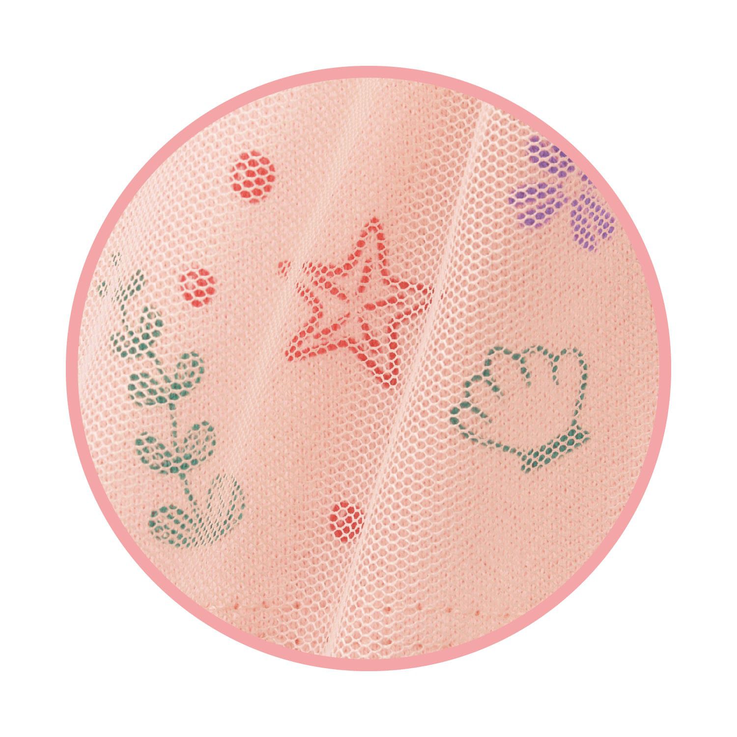 日本千趣會 - 迪士尼 外層薄紗泡泡袖上衣-冰雪奇緣-水藍