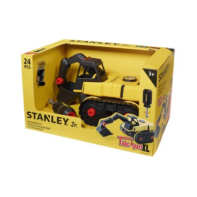 STANLEY Jr. - 組裝工程車-挖土機