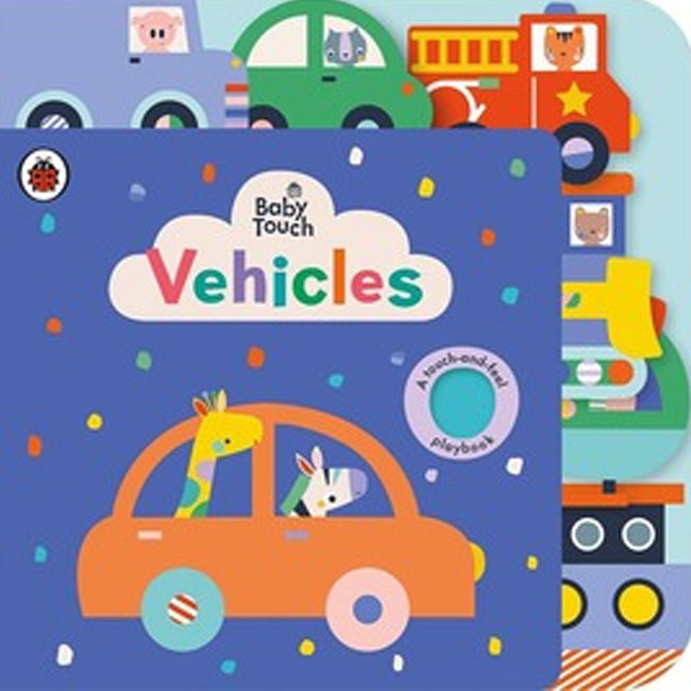 Baby Touch: Vehicles Tab Book 寶寶觸摸書：交通工具篇