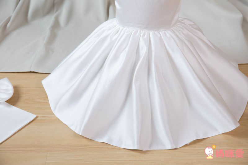 Princess 純手工訂製♚夢幻光澤緞面公主禮服