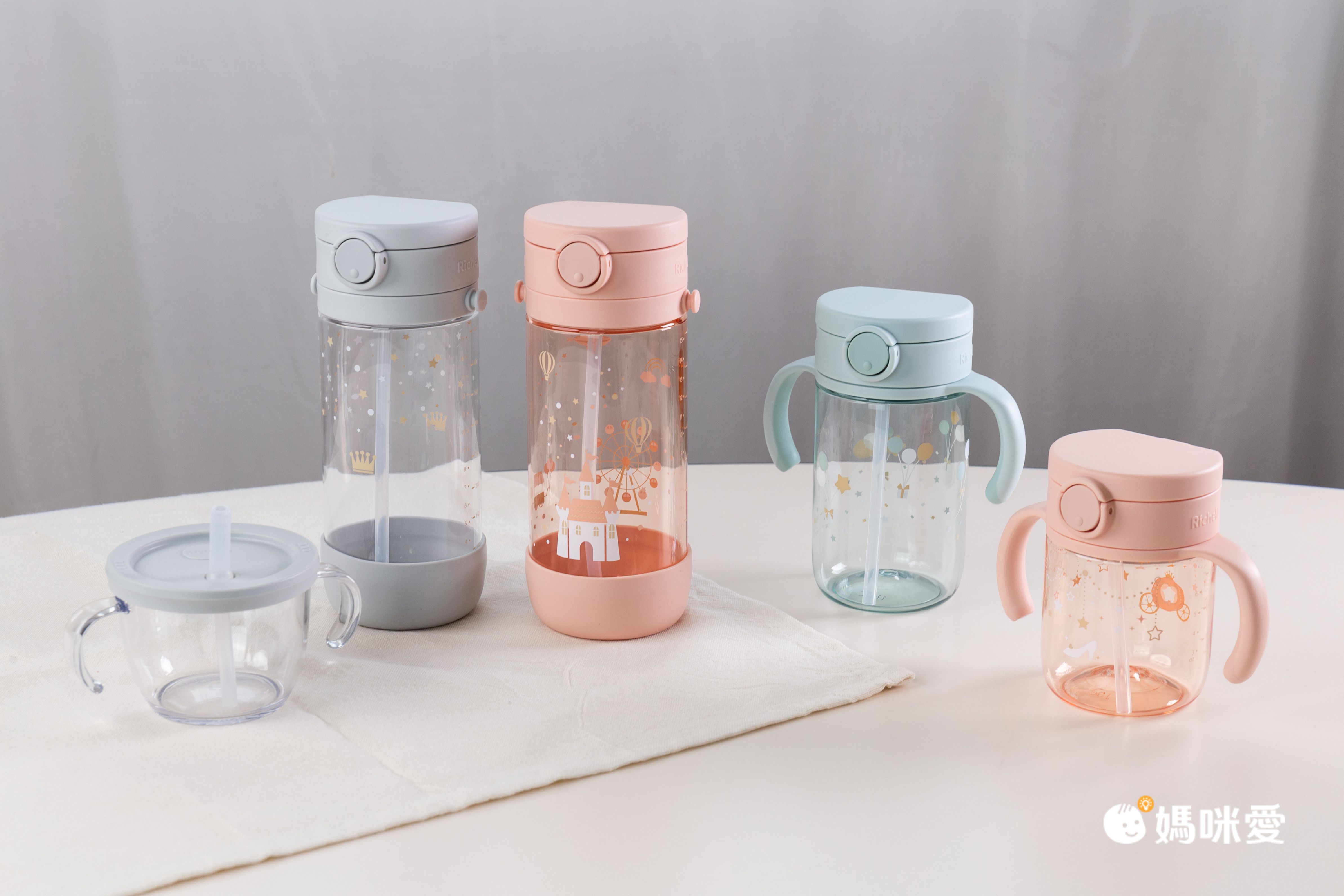 2023日本最新！【Richell Axstars 水壺】好拆、好清洗