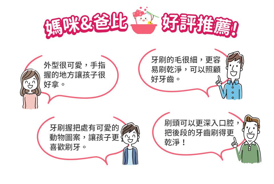 日本 LION 獅王 - 細潔兒童專業護理牙刷-2-6歲-顏色隨機出貨