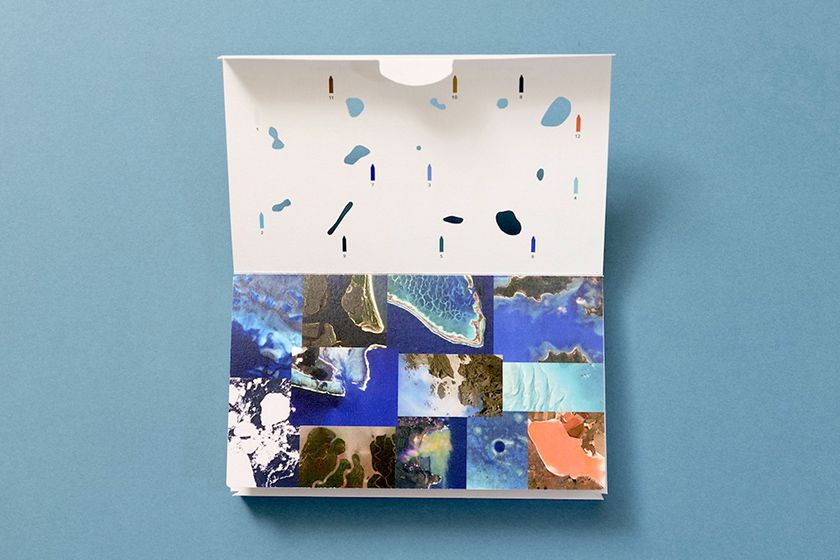 日本文具代購 - 日本製 Satellite Crayon Project 海的蠟筆-12色-沒有名字的顏色