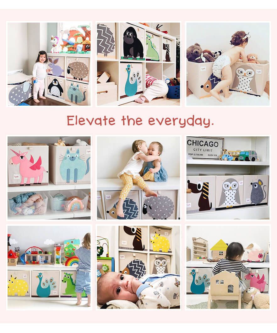 加拿大 3 Sprouts - 收納箱-獅子