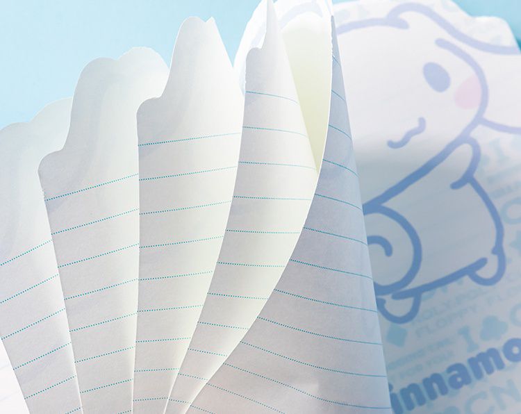 卡通不規則造型線圈手帳筆記本-卡通人物酷洛米-紫色 (17.7x12cm)