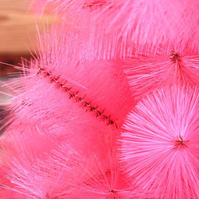 MODACore 摩達客 - 耶誕-台灣製4尺/4呎(120cm)特級粉紅色松針葉聖誕樹-裸樹(不含飾品不含燈)