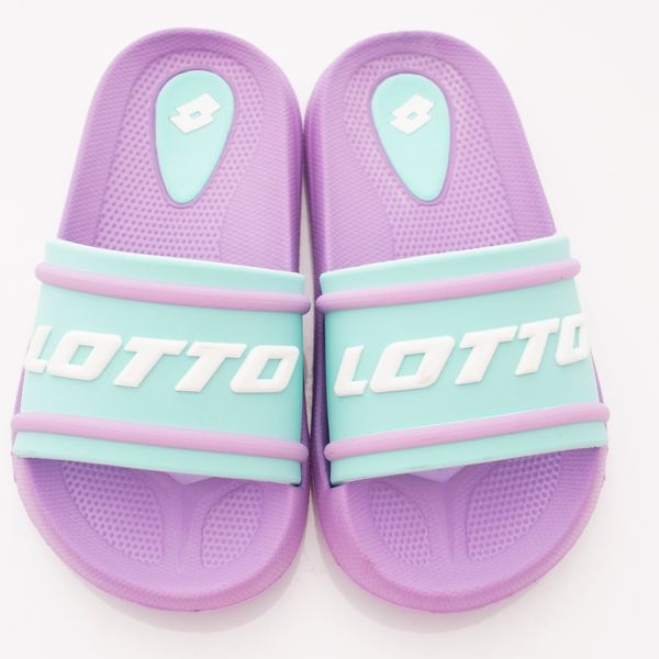 LOTTO - 童鞋-經典拖鞋(中童)-紫