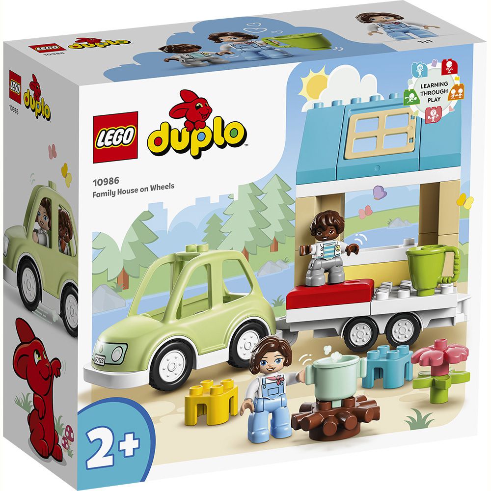樂高 LEGO - 樂高積木 LEGO《 LT10986 》Duplo 得寶系列 - 數字列車－行動住家