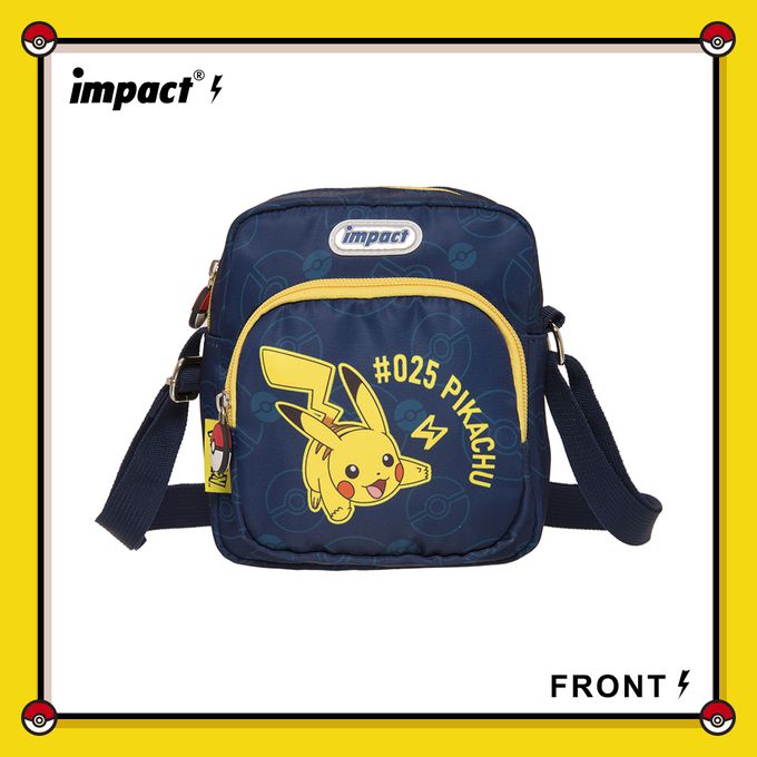 寶可夢側背包-藍色