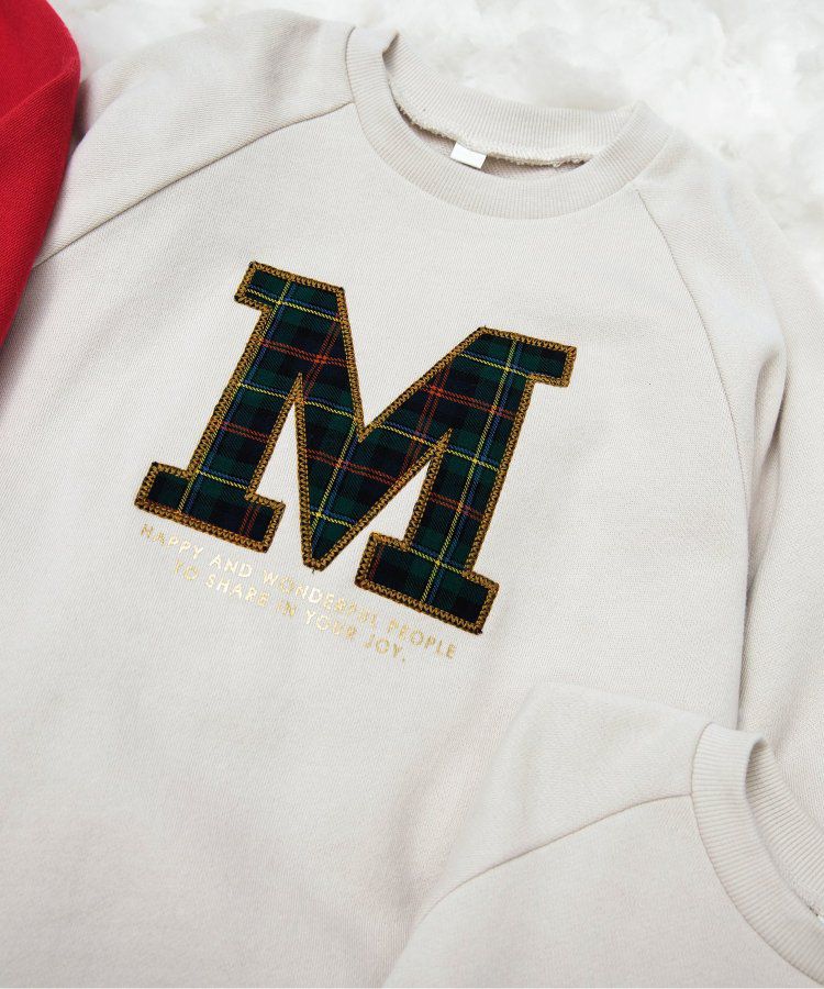 日本 BREEZE - 節慶滿點！裏毛長袖洋裝-假期-紅